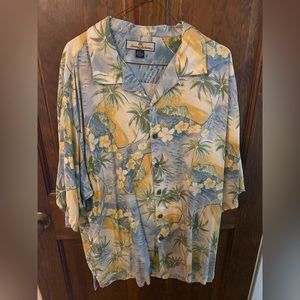 Floral Tropics Silk Original Tommy Bahama Button Down